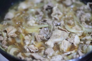 つゆだく豚丼 de クスクス_工程4