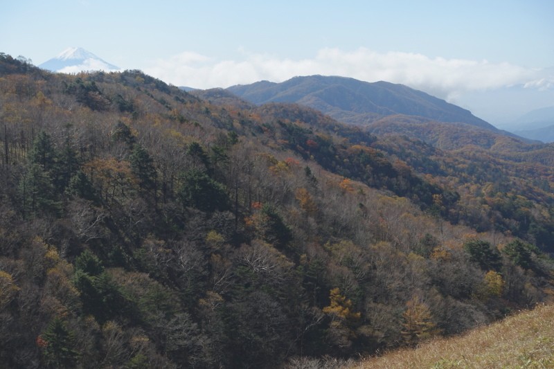 1024_雁峠の少し先からの冨士山