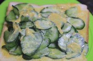 カレー風味のきゅうりサンド_工程3