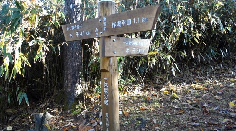 0731_一休坂分岐の道標