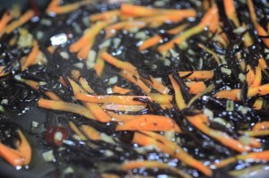 ひじきのペペロンチーノ_工程5