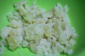 じゃがいもとウインナーのペンネ_工程2