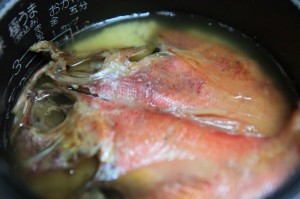 干物で金目鯛めし_工程3