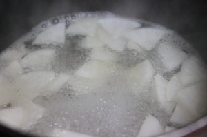 かぶ入り蟹玉餡かけ丼 de クスクス_工程3