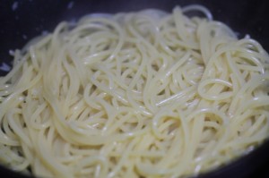 生ハムのパスタ_工程5