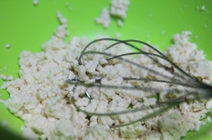 豆腐と小松菜の柚子胡椒パスタ_工程2