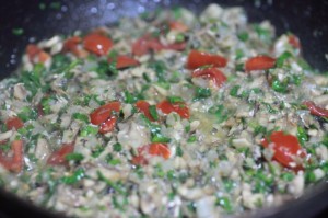 オイルサーディンのイタリア風クスクス炒飯_工程5