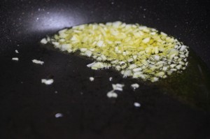 生ハムのパスタ_工程3