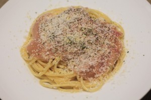 生ハムのパスタ_工程6