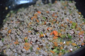 ミートソースパスタ_工程4