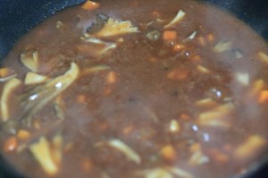 きのこたっぷり煮込みハンバーグ_工程6