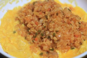 包むタイプのオムライス_工程8