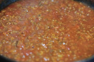 ミートソースパスタ_工程6