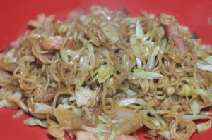 日清焼そばでオム焼きそば_工程8