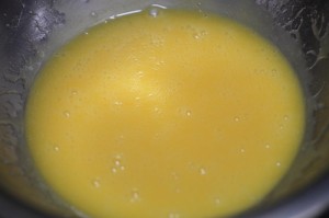 マーブル模様のキャラメルケーキ_工程4