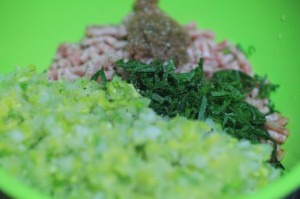 梅しそ入り餃子_工程1