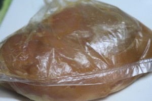 鶏胸肉の南蛮漬け_工程1