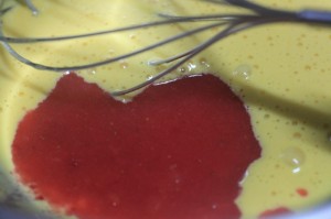 春色のいちごのシフォンケーキ_工程4