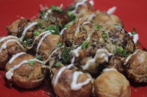 たこ焼きに初挑戦!