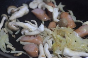 うどん de ナポリタン_工程1