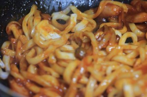 うどん de ナポリタン_工程3