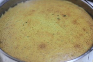 抹茶のベイクドチーズケーキ_工程9