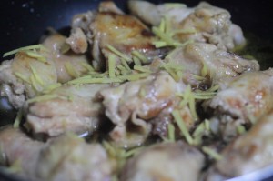 鶏手羽元のポン酢煮★柚子胡椒和え_工程4
