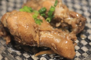 鶏手羽元のポン酢煮★柚子胡椒和え