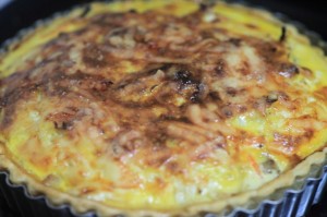 きのこと野菜とヨーグルトのヘルシーキッシュ_工程14