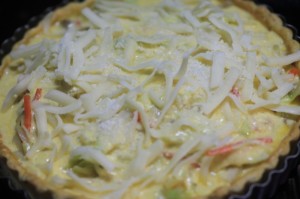 きのこと野菜とヨーグルトのヘルシーキッシュ_工程13