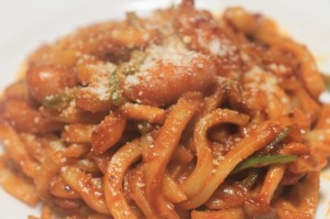 うどん de ナポリタン