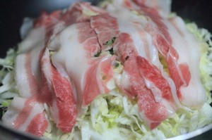 日清焼そばで広島風お好み焼き_工程3