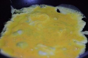 自家製なめたけ炒飯_工程2