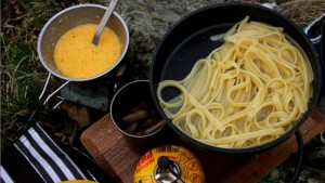 山でカルボナーラが食べたい!_工程7
