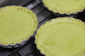 ヨーグルトで抹茶チーズケーキタルト_工程19