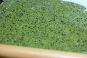 ヨーグルトで抹茶チーズケーキタルト_工程7
