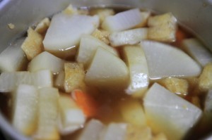 大根とツナの煮物_工程3