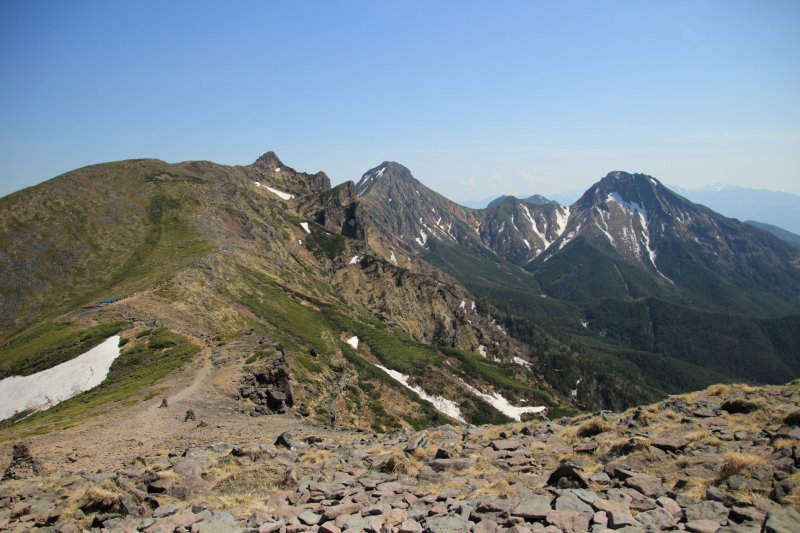 南八ヶ岳縦走路