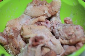 手羽元の唐揚げ_工程1