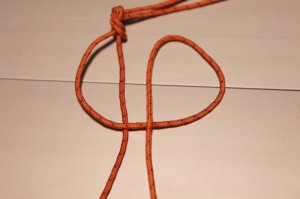 クローブヒッチ(輪を作る)1