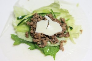 梅風味の豚挽き肉で生春巻き_工程6