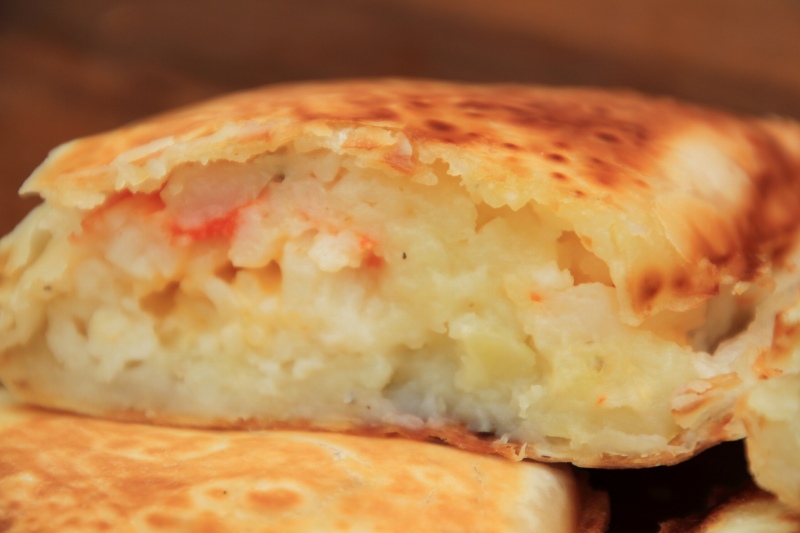 ホットサンド断面