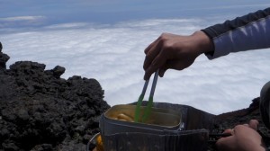 富士山頂 de 冷凍パスタ_工程2