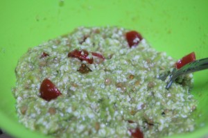 豆腐と納豆でふわふわアボカドグラタン_工程5
