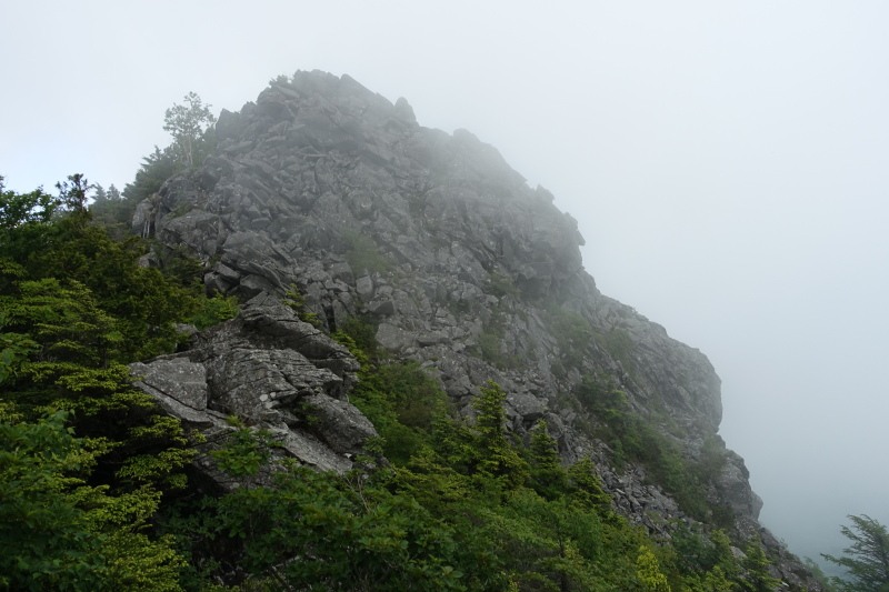 乾徳山を振り返る