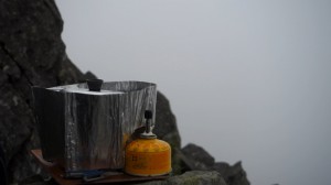 アボカドのクリームパスタ生ハム和え in 乾徳山_工程1