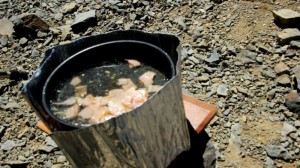 アスパラとベーコンのクリームパスタ_工程4