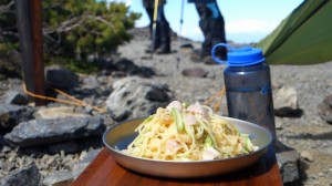 アスパラとベーコンのクリームパスタ_工程7