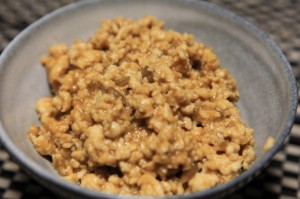 【常備菜】梅酒入り肉味噌