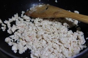 【常備菜】梅酒入り肉味噌_工程2